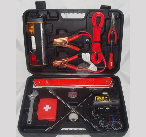 Vehicle safety kit contents